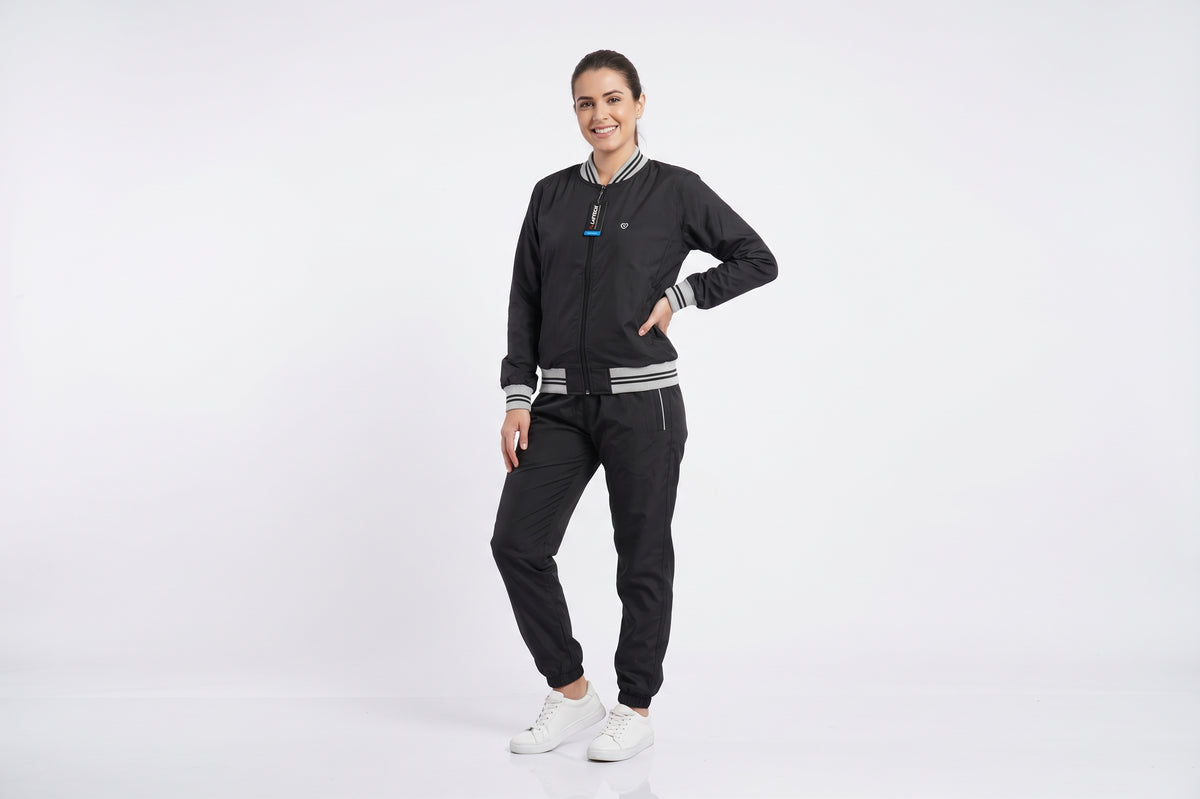 Sudadera Dama | Chaqueta Beisbolera y Pantalón Antifluido